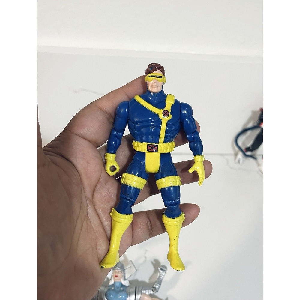 90s Marvel The Uncanny X-Men Cyclops Optic‎ Blast 5" Action Figure Toy Biz 1993